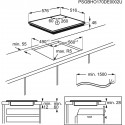 AEG IKB63301XB ENCIMERA Calentamiento rápido, Sistema de conexión automática,Control táctil, Gris.