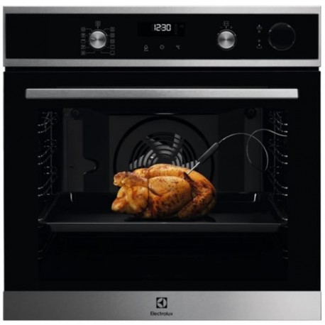 ELECTROLUX EOC6H71X HORNO VAPOR AquaClean A+ Negro Mandos: Escamoteables