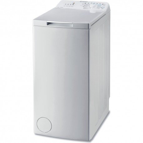 INDESIT BTWL60300SPN LAVADORA C/SUPERIOR capacidad de 6 kg 1000 rpm Clase A +++ COLOR BLANCO