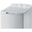 INDESIT BTWL60300SPN LAVADORA C/SUPERIOR capacidad de 6 kg 1000 rpm Clase A +++ COLOR BLANCO