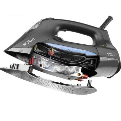 Solac Cvg9508 Plancha Ropa Plancha De 2400 W De Potencia. Suela Cerámica. Autocontrol System. – imagen 2