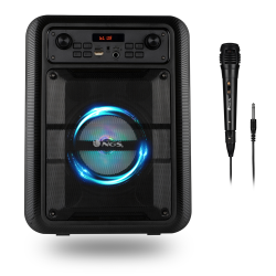 NGS ROLLERLINGOBLACK ALTAVOZ INALÁMBRICO 20W COMPATIBLE CON TECNOLOGÍA BLUETOOTH Y TWS