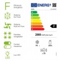 ASPES AC11856NF FRIGORIFICO COMBI 180CM CAPACIDAD 270L CLASIFICACIÓN A+