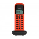 ALCATEL D285 ROJO NEGRO TELEFONO