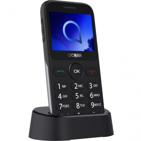 ALCATEL IBERIA 2019G TELEFONO Resolución QVGA (320x240) 2.4" Memoria interna de 8mb. Cámara 2 MP.