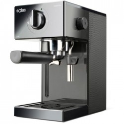 SOLAC CE4502 CAFETERA ESPRESSO 1050W de potencia y 20 bares de presión.