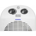 BLACK&DEKER BXSH2000E CALEFACTOR 2000 W. Dos potencías y función ventilador. Color Blanco.