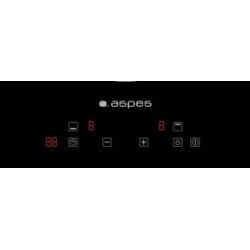 ASPES APV1200 PLACA VITRO DOMINO 2 FUEGO