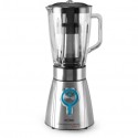 SOLAC BV5723 BATIDORA DE VASO 1250 W. Full inox, 5 velocidades +turbo. Jarra de cristal.