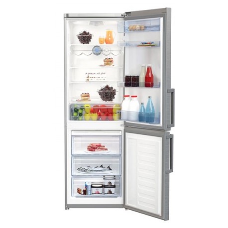 BEKO RCSA330K21PT FRIGORIFICO COMBI 1.85CM capacidad total 295L. Clase A+. Color inox.