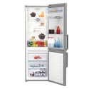 BEKO RCSA330K21PT FRIGORIFICO COMBI 1.85CM capacidad total 295L. Clase A+. Color inox.