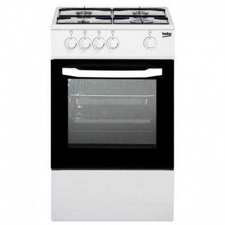 BEKO CSG72001FW COCINA 50*50 HORNO GAS