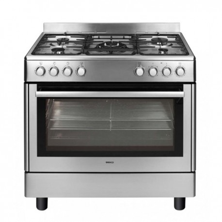 BEKO GM15121DX COCINA INOX 4 QUEMADORES