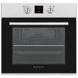 ASPES AHE1116XD HORNO 69 LITROS NEGRO INOX