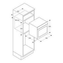 CANDY FCPK606XE HORNO INOX