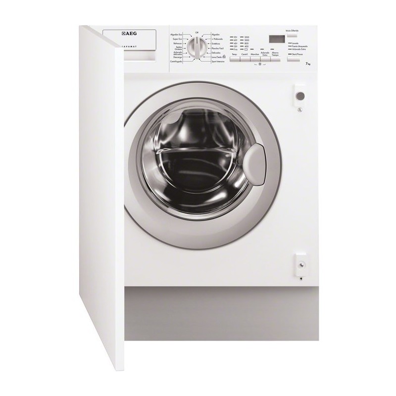 Aeg l61270bi lavadora integrable 7 kg 1200 rpm a++ barato de outlet