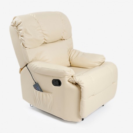 CECOTEC 6002 Sillón de Masaje Beige