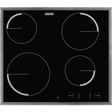 ZANUSSI ZEV6340XBA ENCIMERA placa vitrocerámica 4 zonas Hi-Light