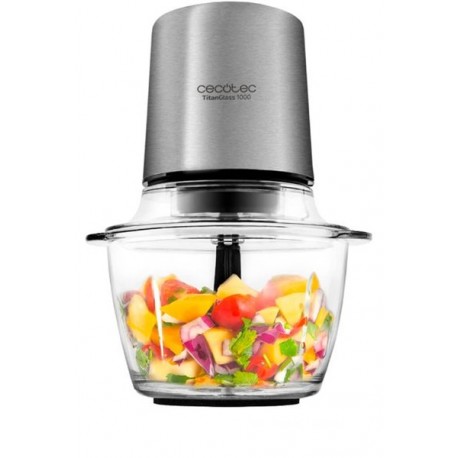CECOTEC 3043 Picadora eléctrica Titan glass 1000