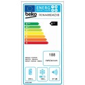 BEKO RCNA406E40ZXBN FRIGORIFICO COMBI 203 CM NOFROST A+++