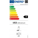 ELECTROLUX LRS1DF39X FRIGORIFICO 1P, 186 cm capacidad 392 L. Clase A+