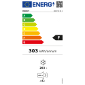 INDESIT UI8F1CW1 CONGELADOR VERTICAL 187,5 cm, capacidad 259 L. Tecnología No Frost. Clase A+.