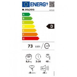 ASPES ALF2128 LAVADORA 8KG 1200RPM