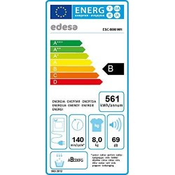 EDESA ESC8000WH SECADORA CONDENSACIÓN 8K