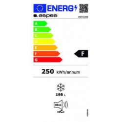 ASPES ACH1203 ARCON CONGELADOR VERTICAL CÍCLICO 200L F BLANCO