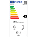 WHIRLPOOL W5711EOX1 FRIGORIFICO COMBI CICLICO 176 CM 308 L F INOX