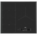 AEG IAE63850FB Placa de inducción de 60 cm, 3 ZONAS COCCIÓN