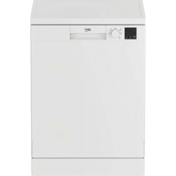 BEKO DVN05320W LAVAVAJILLAS de 60 cm, 13 cubiertos, 5 programas, clase E, blanco