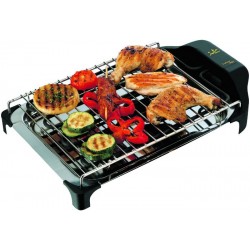 JATA BQ101 ELECTRO BARBACOA, 2400 W, 2 alturas para carne y pescado.