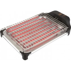 JATA BQ101 ELECTRO BARBACOA, 2400 W, 2 alturas para carne y pescado.