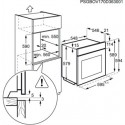 AEG BPE535120M HORNO CLASE A 3 NIVELES DE COCCIÓN INOX