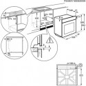 AEG BSE576321M HORNO VAPOR 72L INOX A+