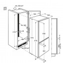 AEG SCD81800S1 FRIGORÍFICO COMBI 177 CM 275 L A++ BLANCO