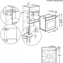 ZANUSSI ZOP67922XU HORNO ELÉCTRICO PIROLÍTICO 75 L, A+ INOX