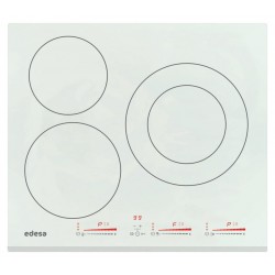 EDESA EIM6328BWH PLACA INDUCCION 3 FUEGOS BLANCA