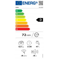 SVAN SVL08MI LAVADORA 8KG A+++ 1200RPM