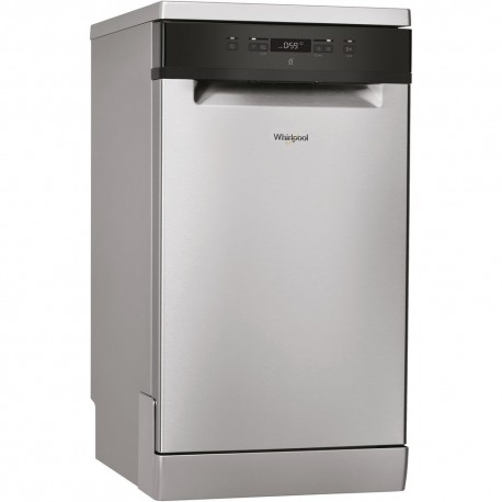 WHIRLPOOL WSFC3M17X LAVAVAJILLAS 45CM INOX F 10 CUBIERTOS