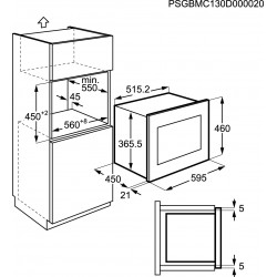 AEG MSB2548C-M HORNO MICROONDAS