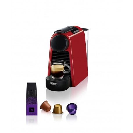 DELONGHI EN85R CAFETERA NESPRESSO ROJA 19 BARES DE PRESIÓN APAGADO AUTOMÁTICO