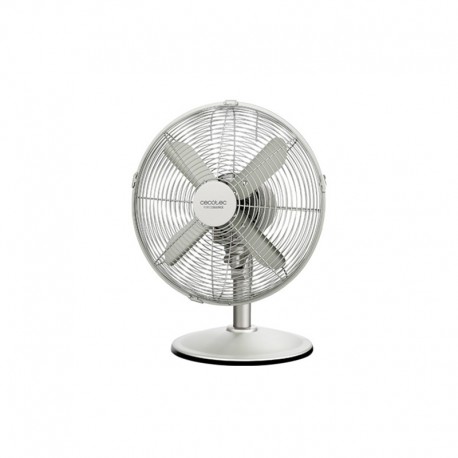 Cecotec Ventilador De Sobremesa Forcesil 4 Aspas, 3 Velocidades