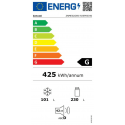 ZANUSSI ZNME36GW0 FRIGORIFICO 201 cm CLASE G NO FROST COMBI BLANCO