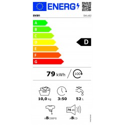 SVAN SVL102 LAVADORA 10KG 1200RPM