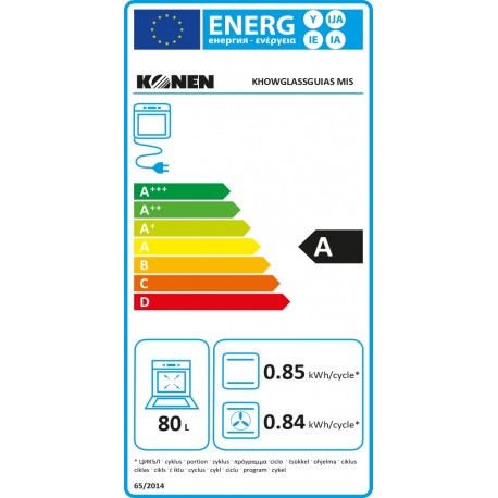 Konen Khogreyglassguiasmis Horno Multifunción 80L – imagen 2