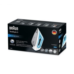 BRAUN SI3053BL PLANCHA ROPA 2400W DE POTENCIA SUELA 3D SUPERCERAMIC