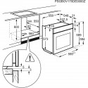 AEG BES231111M HORNO 72 L, INOX, CLASE A