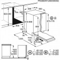 AEG FSE83800P LAVAVAJILLAS INTEGRABLE